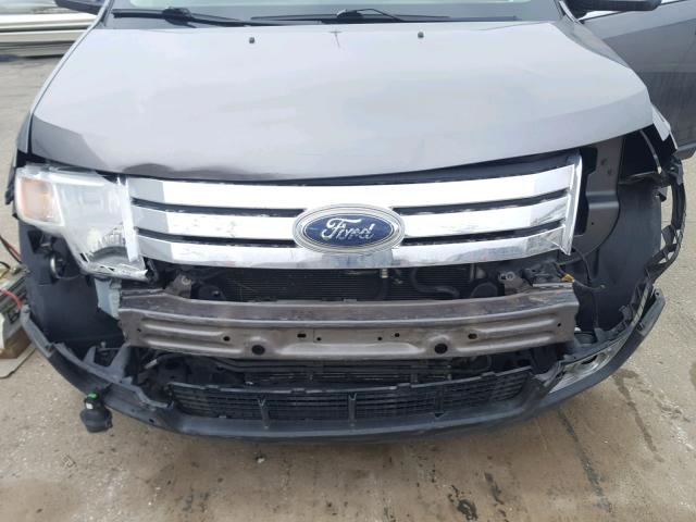 2FMDK4KCXABA73107 - 2010 FORD EDGE LIMIT GRAY photo 7