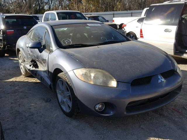 4A3AK34TX7E020190 - 2007 MITSUBISHI ECLIPSE GT BLUE photo 1