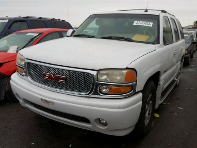 1GKEK63U42J267774 - 2002 GMC DENALI WHITE photo 2