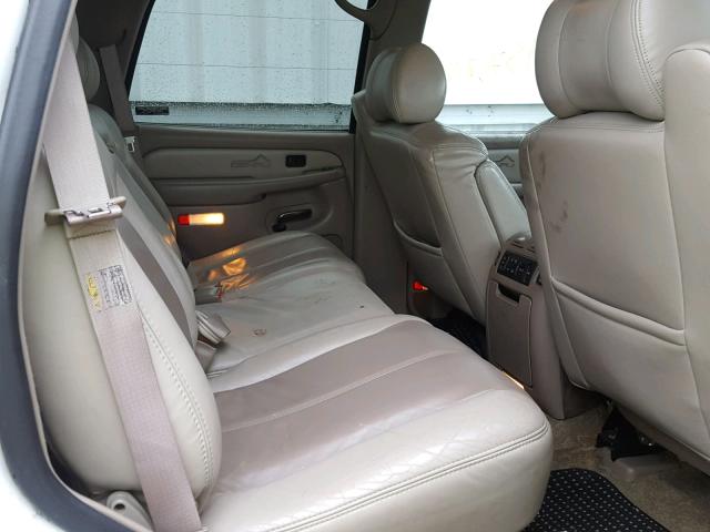 1GKEK63U42J267774 - 2002 GMC DENALI WHITE photo 6