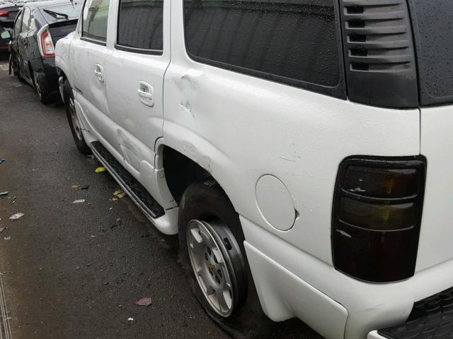 1GKEK63U42J267774 - 2002 GMC DENALI WHITE photo 9