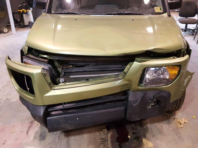 5J6YH18788L012226 - 2008 HONDA ELEMENT EX GREEN photo 9