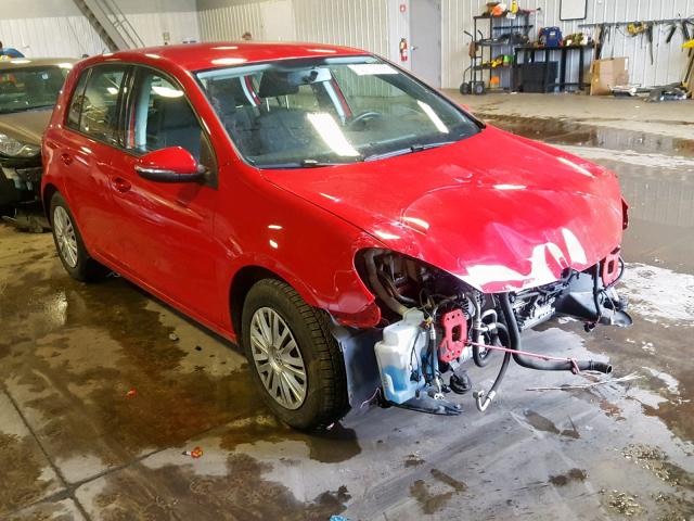 WVWDA7AJ9AW286671 - 2010 VOLKSWAGEN GOLF 红色 照片 1