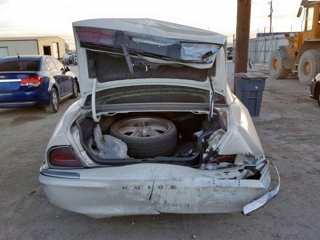 1G4CW54K214228222 - 2001 BUICK PARK AVENU WHITE photo 9