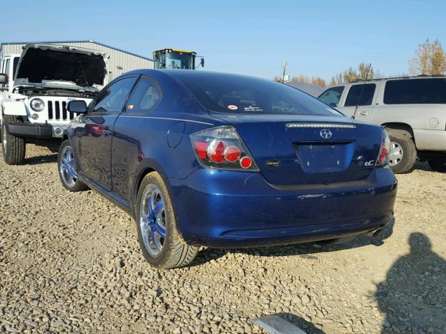 JTKDE167390279138 - 2009 TOYOTA SCION TC ლურჯი ფოტო 3
