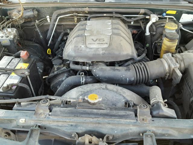 4S6DM58W214410727 - 2001 HONDA PASSPORT E GREEN photo 7