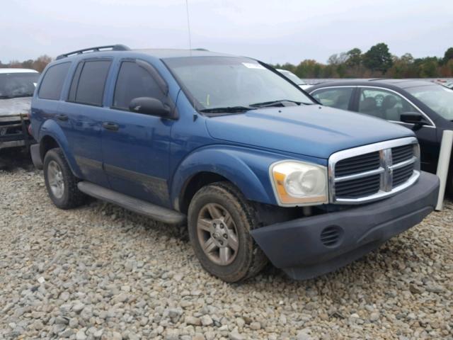 1D4HB38N55F553880 - 2005 DODGE DURANGO ST BLUE photo 1