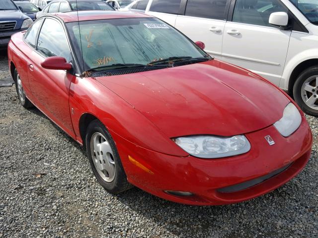 1G8ZY12752Z156656 - 2002 SATURN SC2 RED photo 1