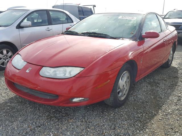 1G8ZY12752Z156656 - 2002 SATURN SC2 RED photo 2