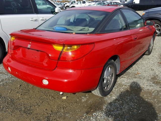 1G8ZY12752Z156656 - 2002 SATURN SC2 RED photo 4