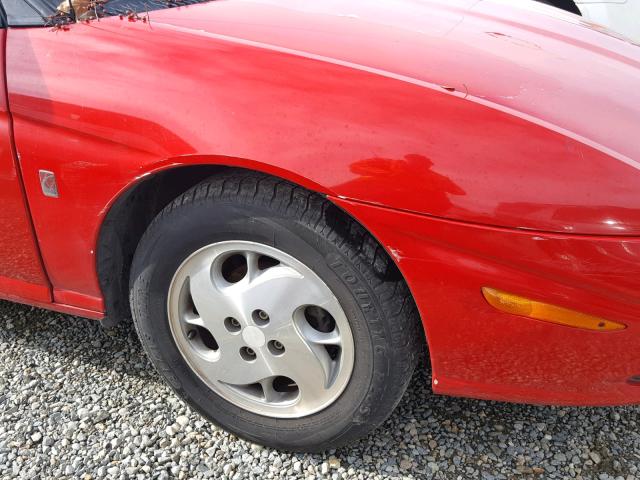 1G8ZY12752Z156656 - 2002 SATURN SC2 RED photo 9