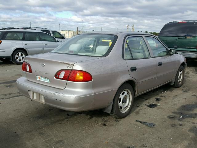 2T1BR12E2XC212637 - 1999 TOYOTA COROLLA VE TAN photo 4