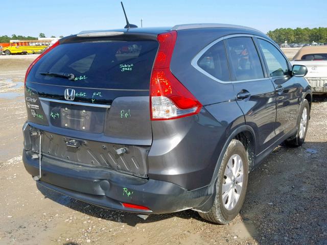 2HKRM3H73CH508761 - 2012 HONDA CR-V EXL CHARCOAL photo 4