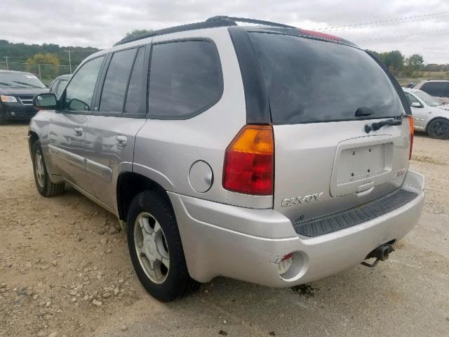 1GKDT13S942182114 - 2004 GMC ENVOY SILVER photo 3