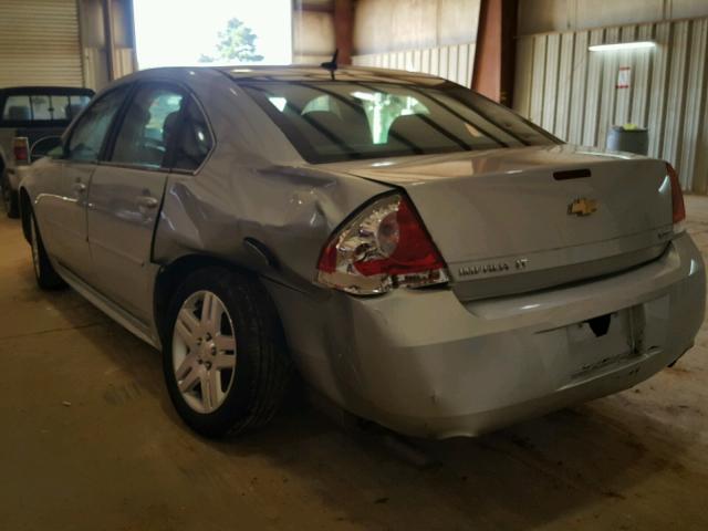 2G1WB5E35E1169584 - 2014 CHEVROLET IMPALA LIM SILVER photo 3