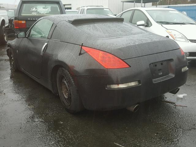 JN1BZ34D77M503429 - 2007 NISSAN 350Z COUPE BLACK photo 3