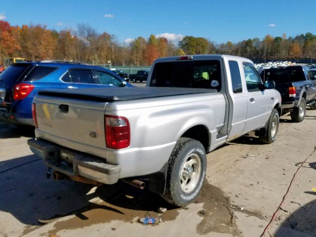 1FTZR45E32PA65475 - 2002 FORD RANGER SUP SILVER photo 4