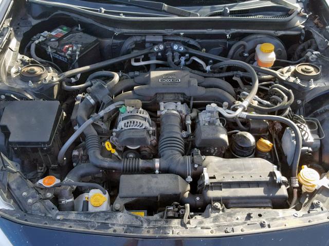 JF1ZNAA14D2726921 - 2013 TOYOTA SCION FR-S BLACK photo 7