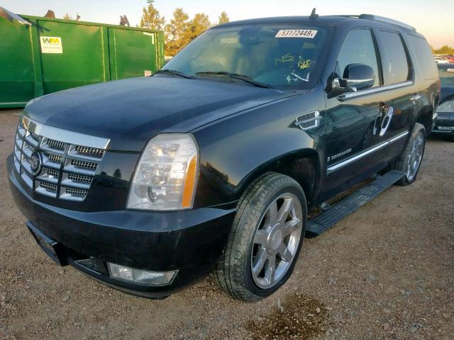 1GYFK23279R111788 - 2009 CADILLAC ESCALADE L BLACK photo 2