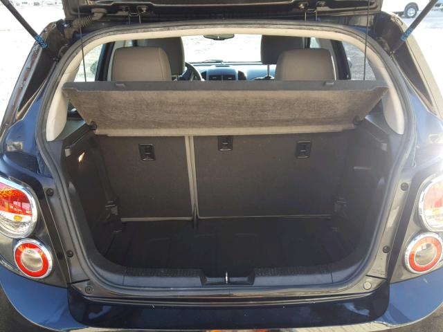 1G1JA6SH2C4100839 - 2012 CHEVROLET SONIC LS BLACK photo 9