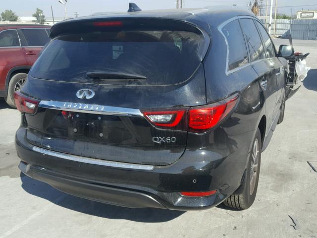 5N1DL0MN7KC511569 - 2019 INFINITI QX60 LUXE BLACK photo 4