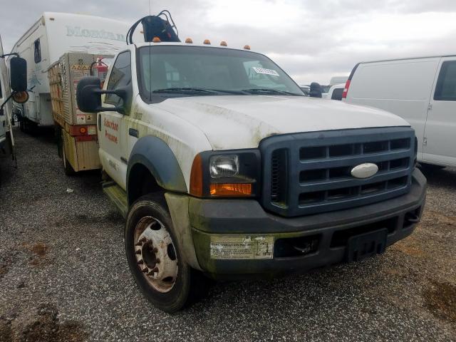 1FDAF56P96EB92224 - 2006 FORD F550 SUPER WHITE photo 1