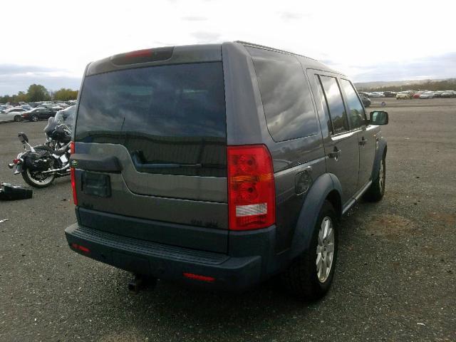 SALAD25405A347404 - 2005 LAND ROVER LR3 SE GRAY photo 4