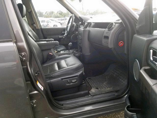 SALAD25405A347404 - 2005 LAND ROVER LR3 SE GRAY photo 5