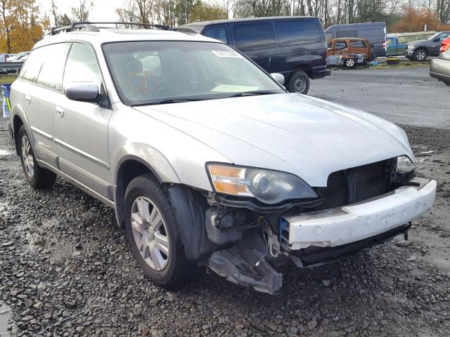 4S4BP62C657357434 - 2005 SUBARU LEGACY OUT SILVER photo 1