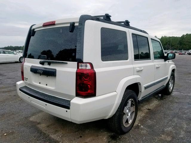 1J4RG4GK4AC157008 - 2010 JEEP COMMANDER თეთრი ფოტო 4