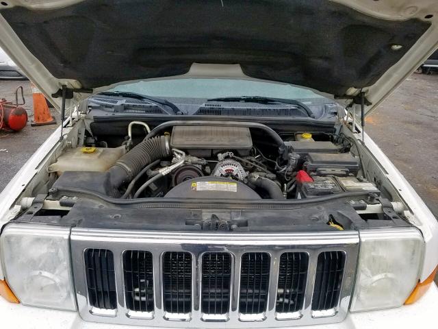 1J4RG4GK4AC157008 - 2010 JEEP COMMANDER თეთრი ფოტო 7