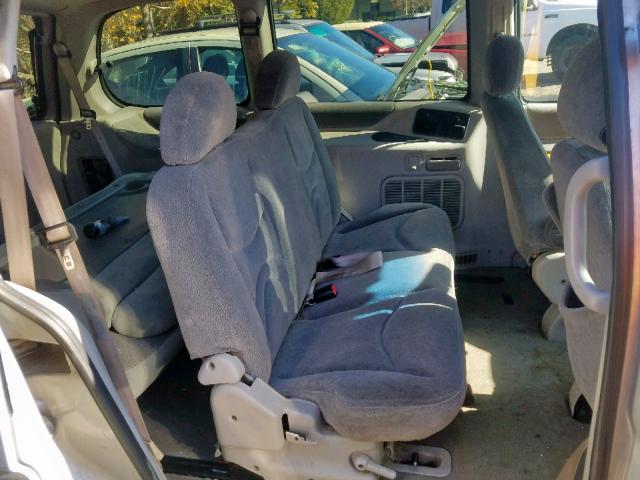 4N2ZN1116WD823102 - 1998 NISSAN QUEST XE SILVER photo 6