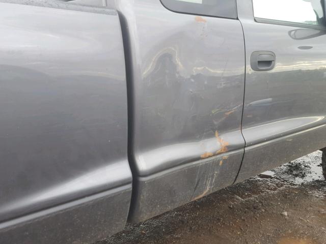 1D7HG32N54S687193 - 2004 DODGE DAKOTA SPO GRAY photo 9