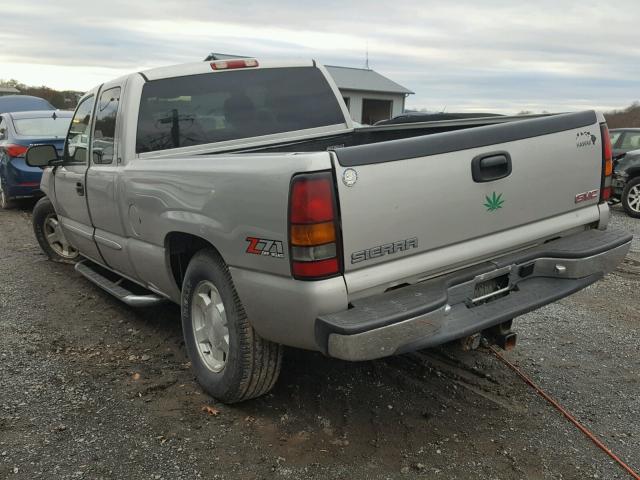 2GTEK19B161112085 - 2006 GMC NEW SIERRA SILVER photo 3