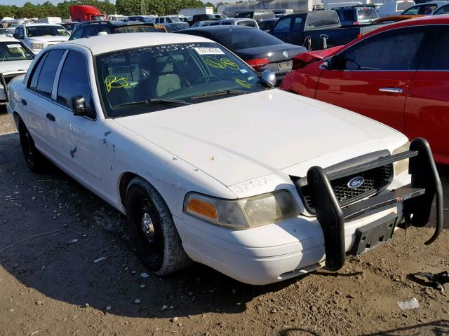 2FAHP71V58X103872 - 2008 FORD CROWN VICT WHITE photo 1