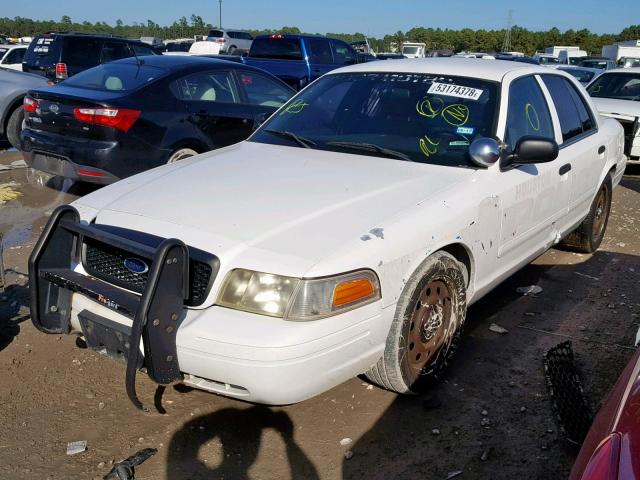 2FAHP71V58X103872 - 2008 FORD CROWN VICT WHITE photo 2