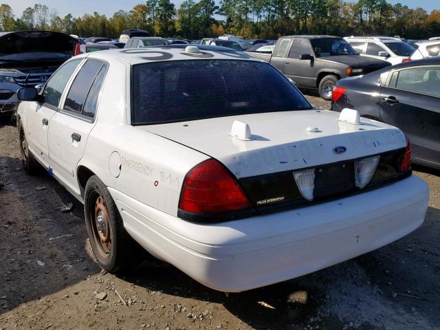 2FAHP71V58X103872 - 2008 FORD CROWN VICT WHITE photo 3