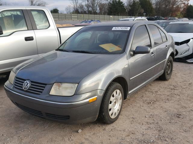 3VWRA69M94M079861 - 2004 VOLKSWAGEN JETTA GL GRAY photo 2