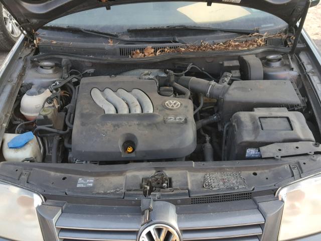 3VWRA69M94M079861 - 2004 VOLKSWAGEN JETTA GL GRAY photo 7