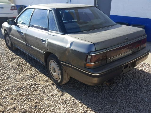 JF1BC6321LB615669 - 1990 SUBARU LEGACY L GRAY photo 3