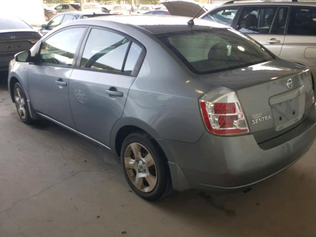 3N1AB61E78L706248 - 2008 NISSAN SENTRA 2.0 SILVER photo 3