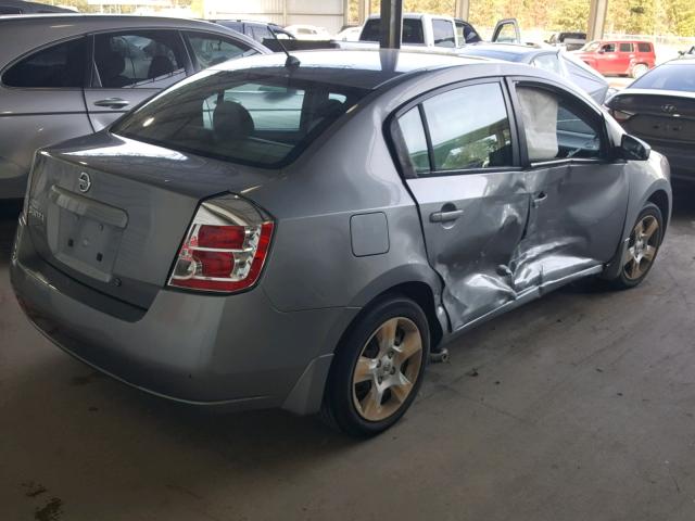 3N1AB61E78L706248 - 2008 NISSAN SENTRA 2.0 SILVER photo 4