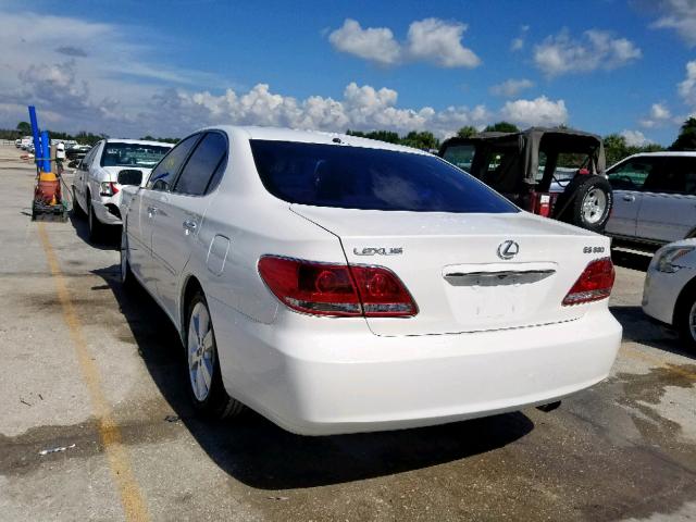 JTHBA30G865158486 - 2006 LEXUS ES 330 WHITE photo 3