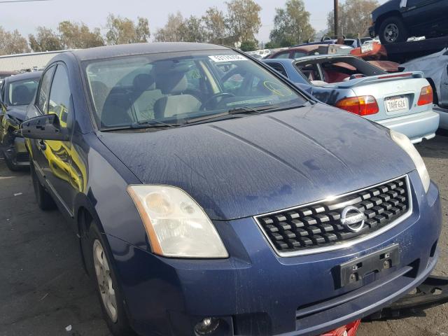 3N1AB61E78L666737 - 2008 NISSAN SENTRA 2.0 BLUE photo 1