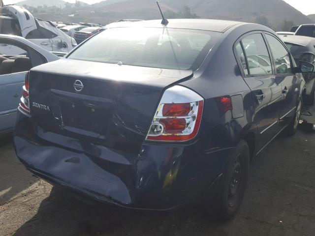 3N1AB61E78L666737 - 2008 NISSAN SENTRA 2.0 BLUE photo 4