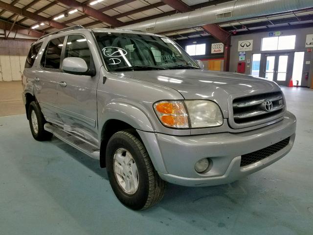 5TDBT48A52S097085 - 2002 TOYOTA SEQUOIA LI GRAY photo 1