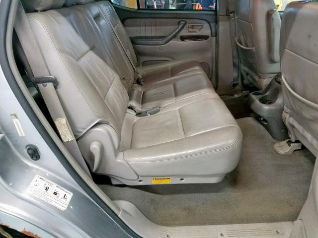 5TDBT48A52S097085 - 2002 TOYOTA SEQUOIA LI GRAY photo 6