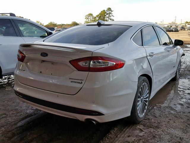 3FA6P0RU0DR277724 - 2013 FORD FUSION TIT WHITE photo 4