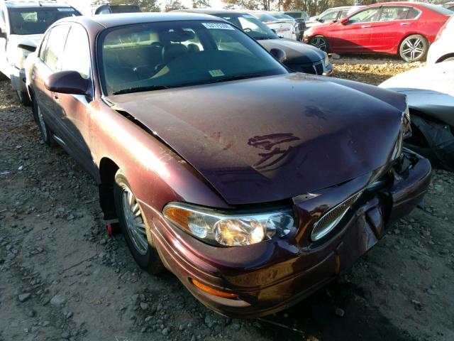 1G4HP54K044168268 - 2004 BUICK LESABRE CU BURGUNDY photo 1