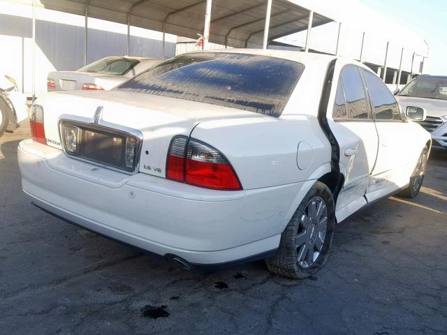 1LNHM87A15Y635723 - 2005 LINCOLN LS 白色 照片 4